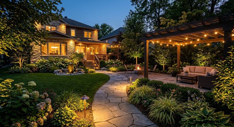 Courtyard Light Installation in Littleton, CO