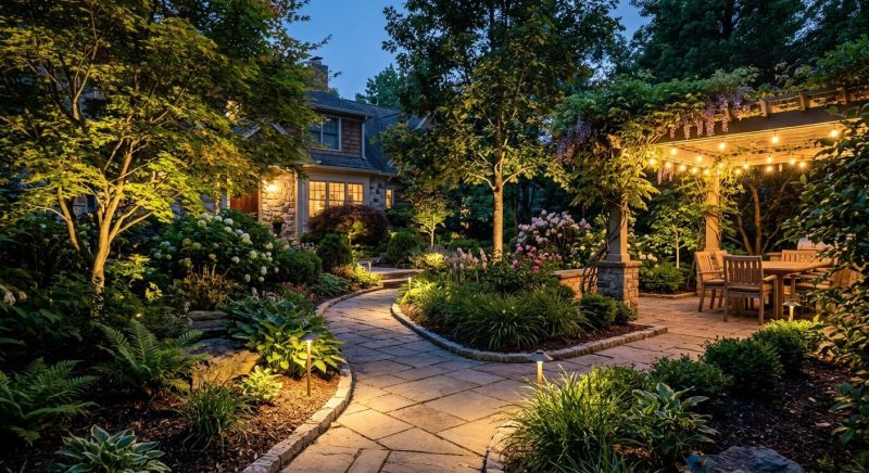 Garden Lighting Installation in Honolulu, HI