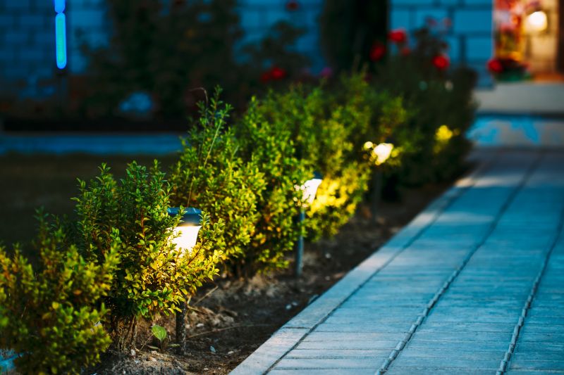 Terrace Lighting Installation in Overland Park, KS